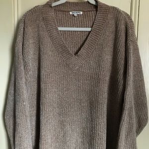 Rag Poets V-Neck Sweater